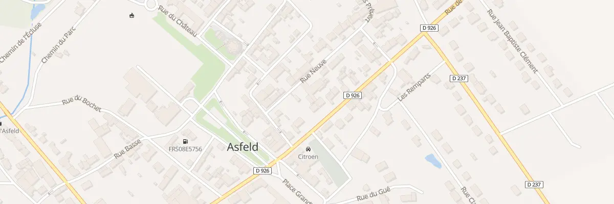 Plan du 24 Rue Chanteraine à Asfeld