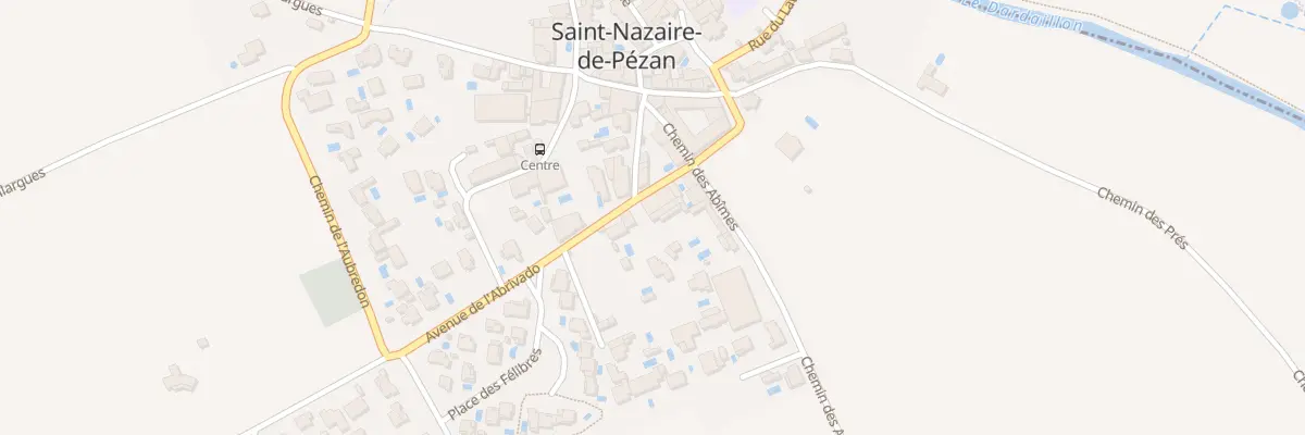 Plan du 103 Av de l’Abrivado à Saint-Nazaire-de-Pézan
