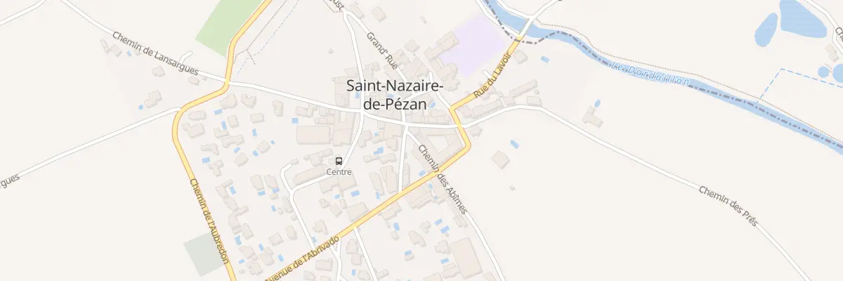 Plan du 21 Che des Abimes à Saint-Nazaire-de-Pézan