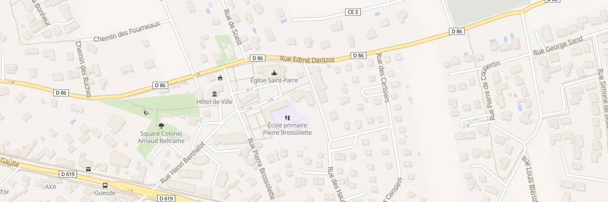 Plan du 4 Rue du Balcon du Tertre à Saint-Parres-aux-Tertres