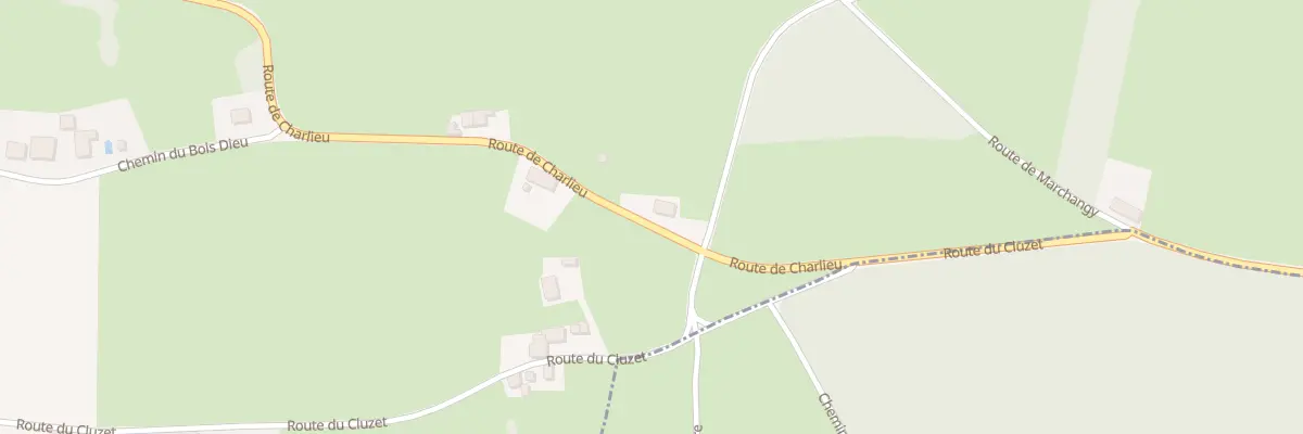 Plan du 1943 Rte de Charlieu à Saint-Pierre-la-Noaille