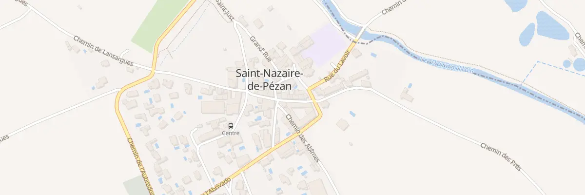 Plan du 30 Rue du Chateau à Saint-Nazaire-de-Pézan
