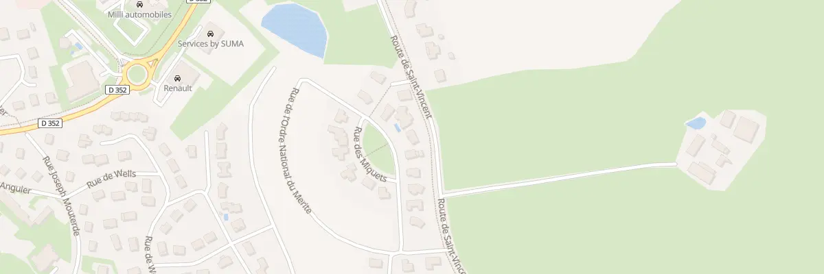 Plan du 32 Rue des Miquets à Paray-le-Monial