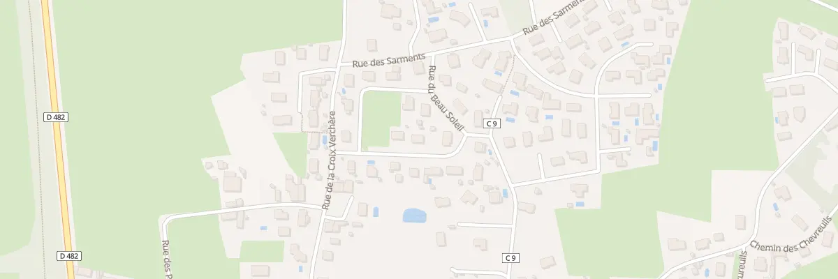 Plan du 85 Rue du Beau Soleil à Vougy