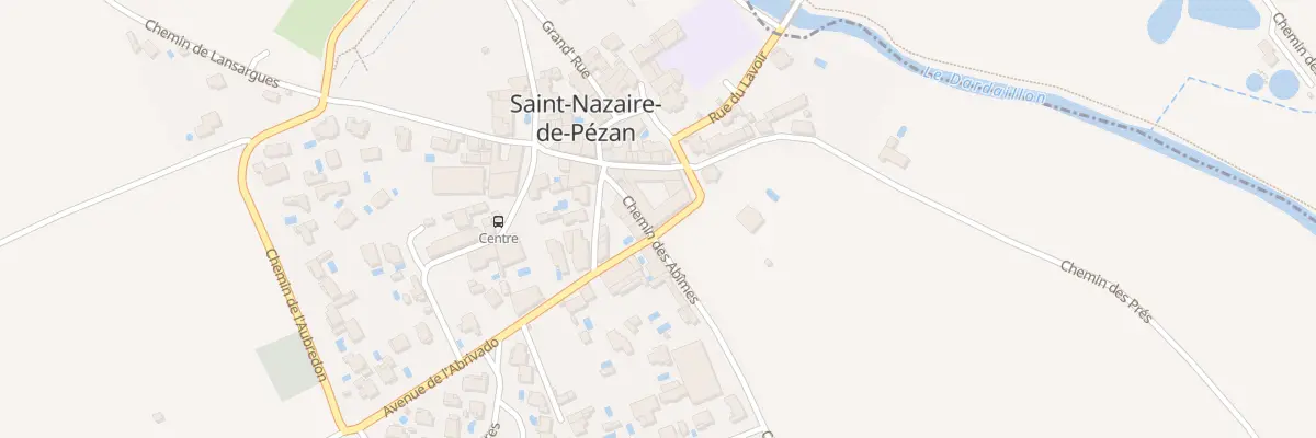Plan du 28 Av de l’Abrivado à Saint-Nazaire-de-Pézan