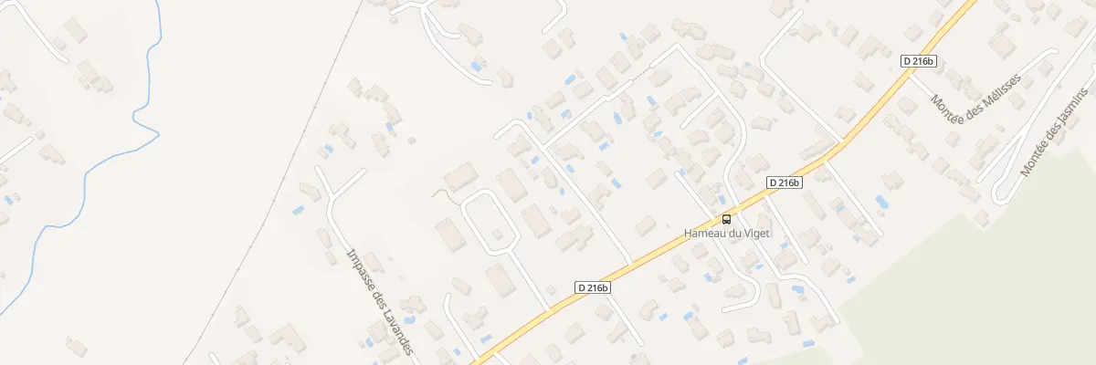 Plan du 2 Imp des Magnans à Saint-Privat-des-Vieux