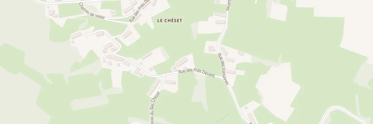 Plan du 23 Rue des Pres Devant à Roussillon-en-Morvan