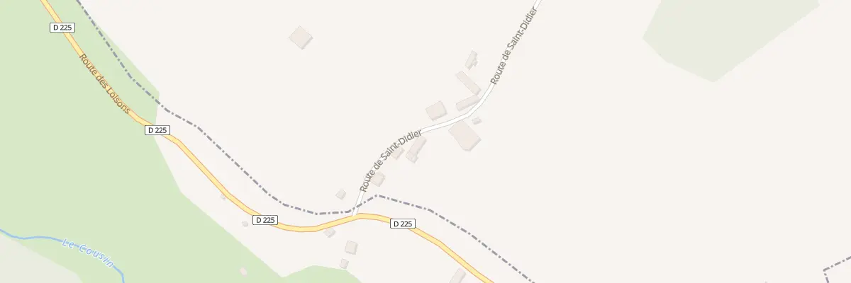 Plan du 5137 Hameau des Cordains à Saint-Didier
