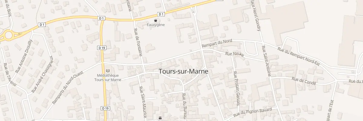 Plan du 9006 Rem du Nord à Tours-sur-Marne