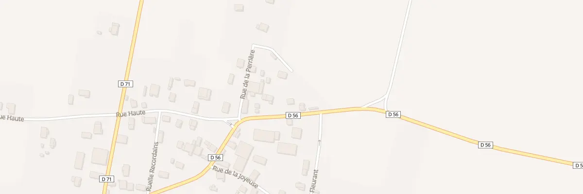 Plan du 6 Rue Haute à Ormes