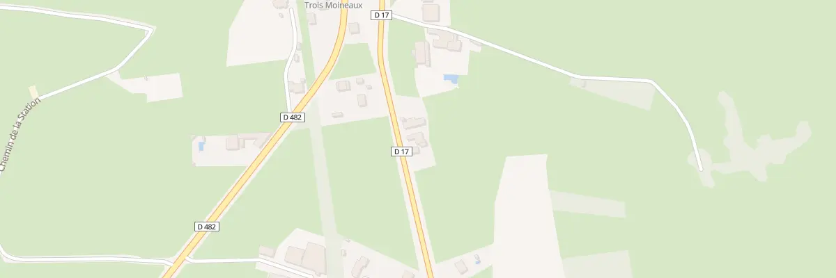 Plan du 209 Rte de Perreux à Vougy