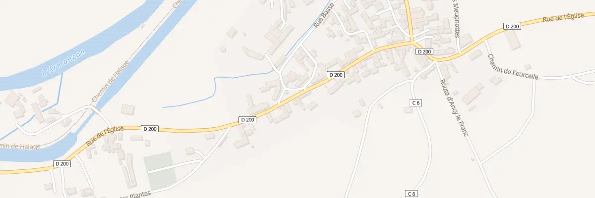Plan du 21 Rue de l’Église à Ancy-le-Libre