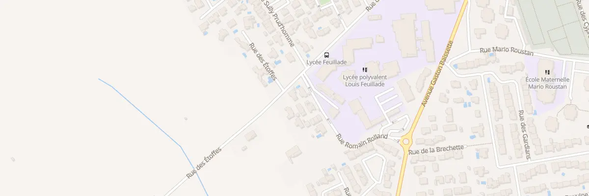 Plan du 33 Rue Romain Rolland à Lunel