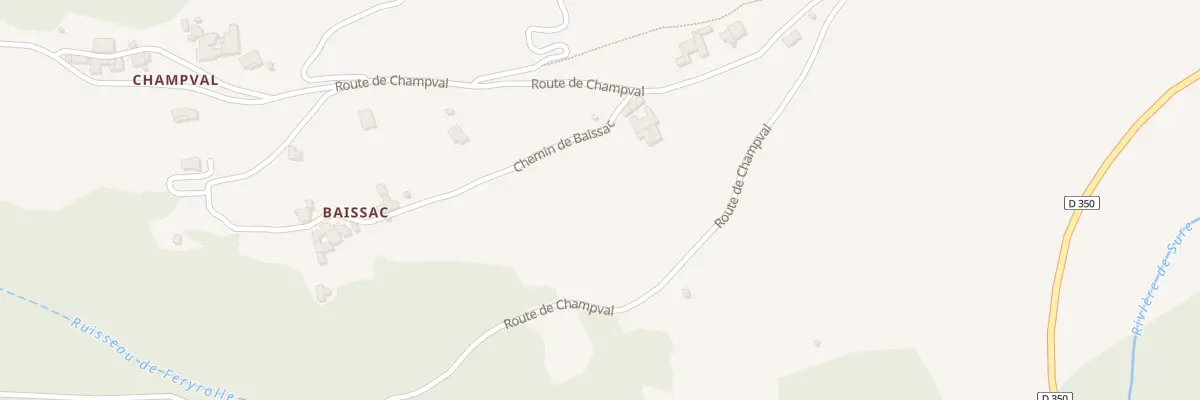 Plan du 109 Vignelongue à Chambonas