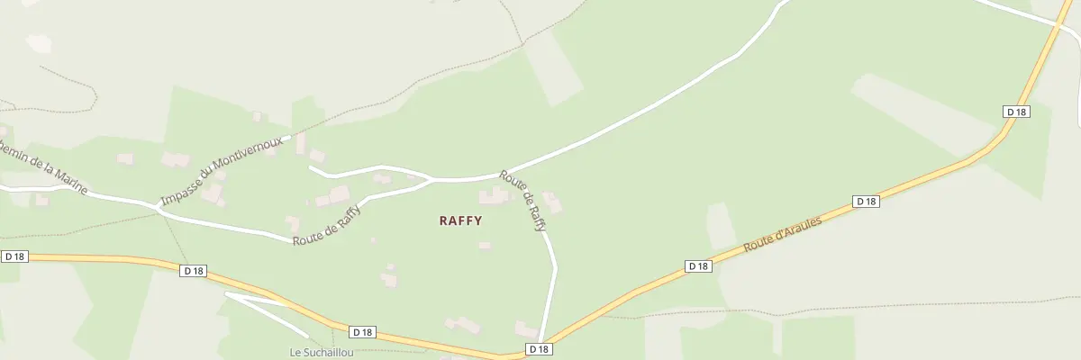 Plan du 5064 Raffy à Queyrières