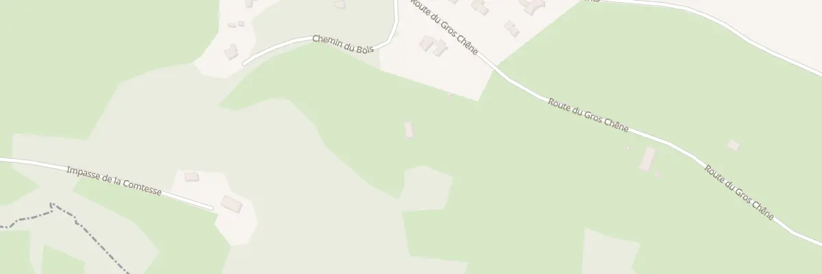 Plan du 980 Rte du Gros Chêne à Perreux
