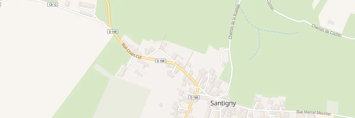 Plan du 2 Rue d’En Bas à Santigny