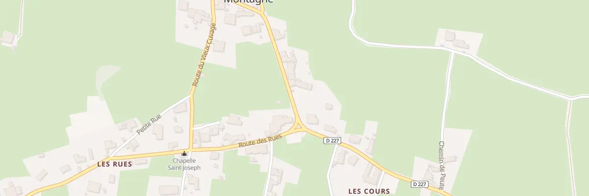 Plan du 54 Rue de la Marjolaine à Fleury-la-Montagne