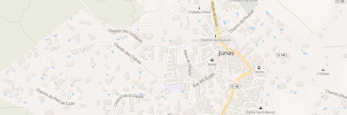 Plan du 3 Rue de l’Aramon à Junas
