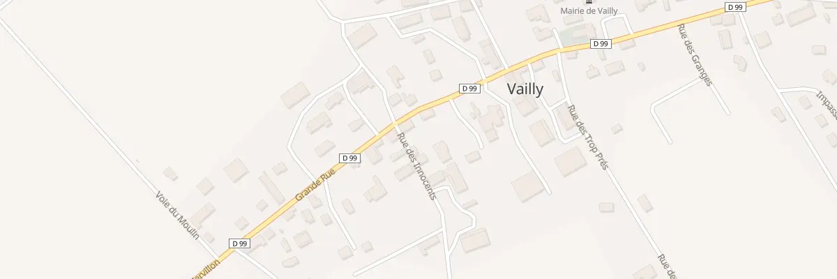 Plan du 10 Gr Grande Rue à Vailly
