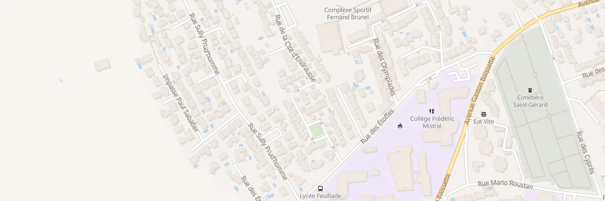Plan du 37 Rue de la Cite d’Endrausse à Lunel