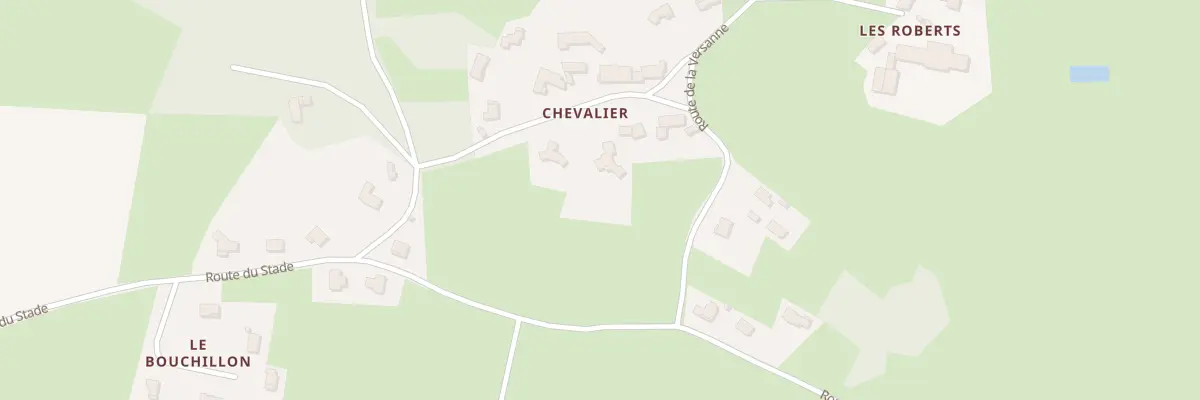 Plan du 234 Ham de Chevalier à Beauzac