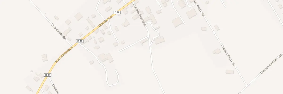 Plan du 6 Rue des Innocents à Vailly