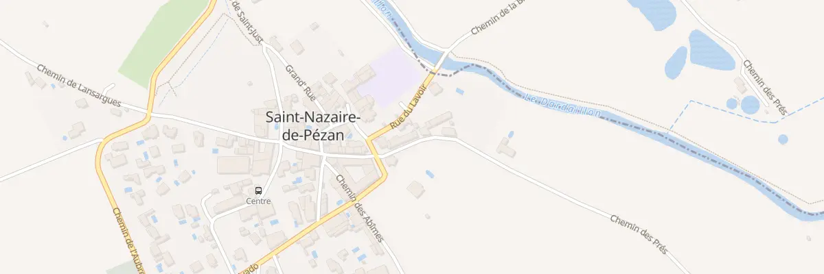 Plan du 47 Che des Pres à Saint-Nazaire-de-Pézan