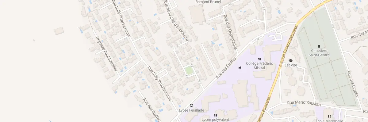 Plan du 98 Pl de la Cite d’Endrausse à Lunel