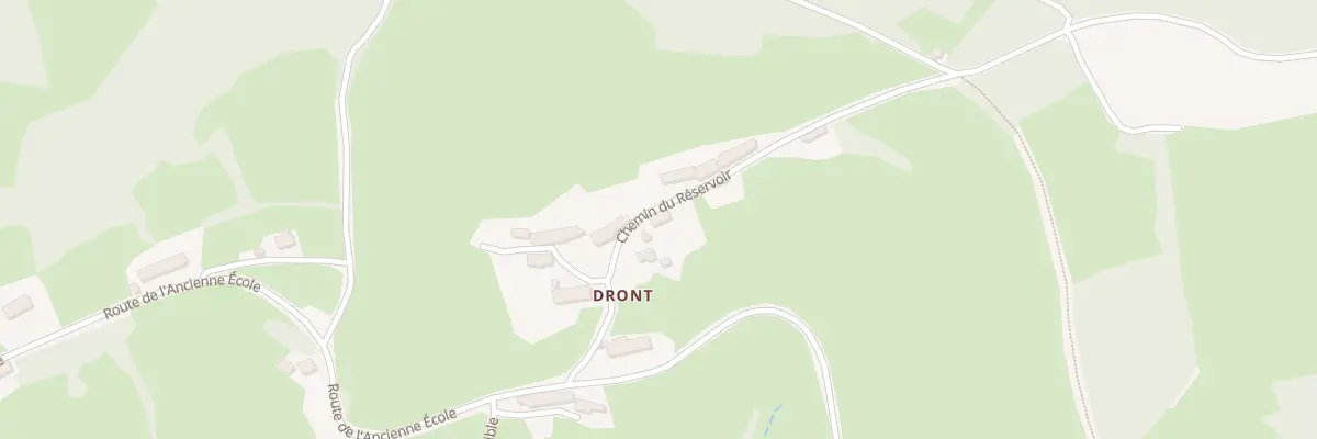 Plan du 6 Che du Reservoir à Anost