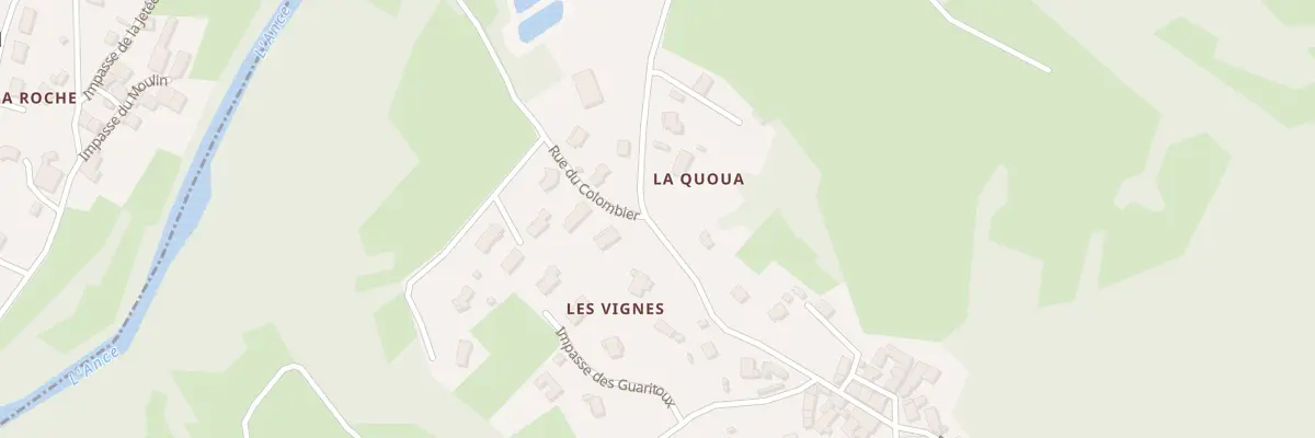 Plan du 250 Rue Doutrand à Beauzac