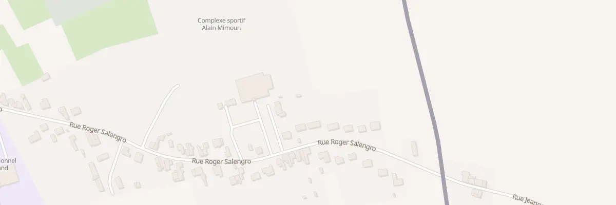 Plan du 906 Rue Roger Salengro à Jeumont