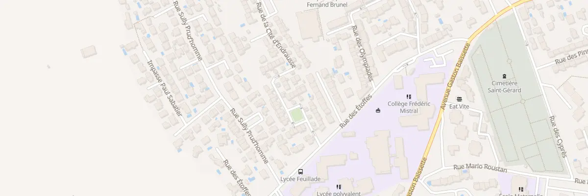 Plan du 89 Pl de la Cite d’Endrausse à Lunel