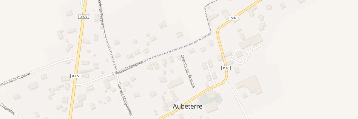 Plan du 55 Le Village à Aubeterre