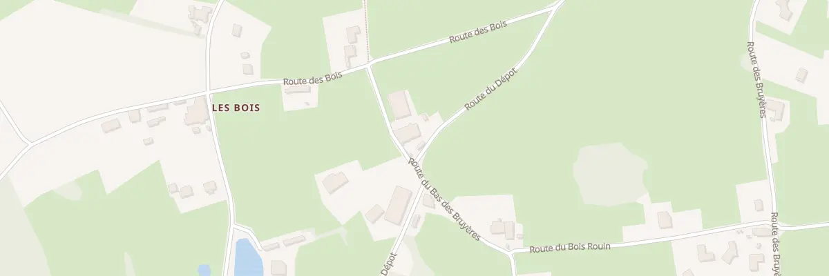 Plan du 250 Rte du Depot à Fleury-la-Montagne