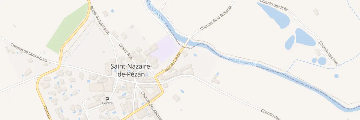 Plan du 62 Rue du Lavoir à Saint-Nazaire-de-Pézan
