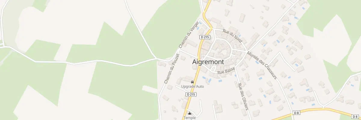 Plan du 29 Cc Montee du Pouzet à Aigremont