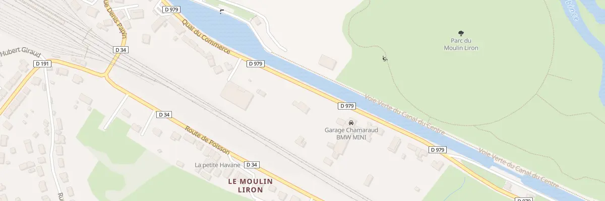 Plan du 50 Quai du Commerce à Paray-le-Monial