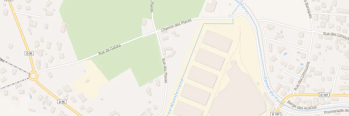 Plan du 6 Rue des Places à Saint-Romain-le-Puy