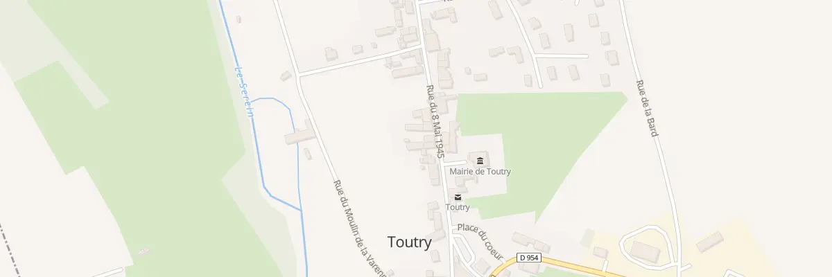 Plan du 37 Rue du 8 Mai 1945 à Toutry