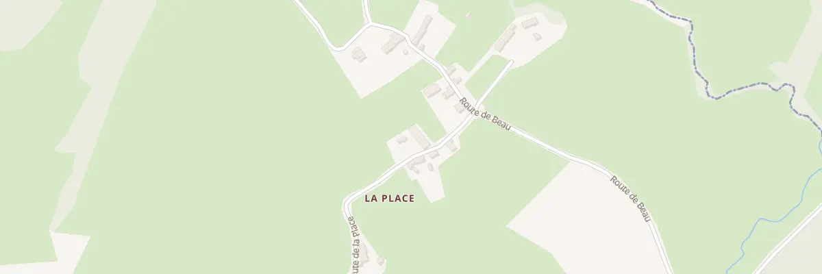 Plan du 5147 La Place à La Comelle