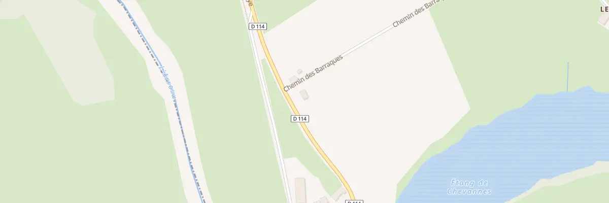 Plan du 3025 Rte de la Boulaye à Charbonnat