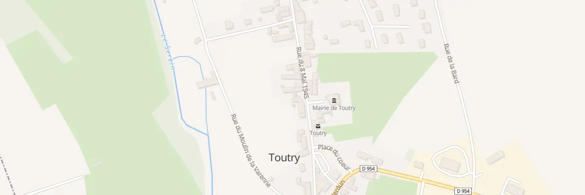 Plan du 33 Rue du 8 Mai 1945 à Toutry