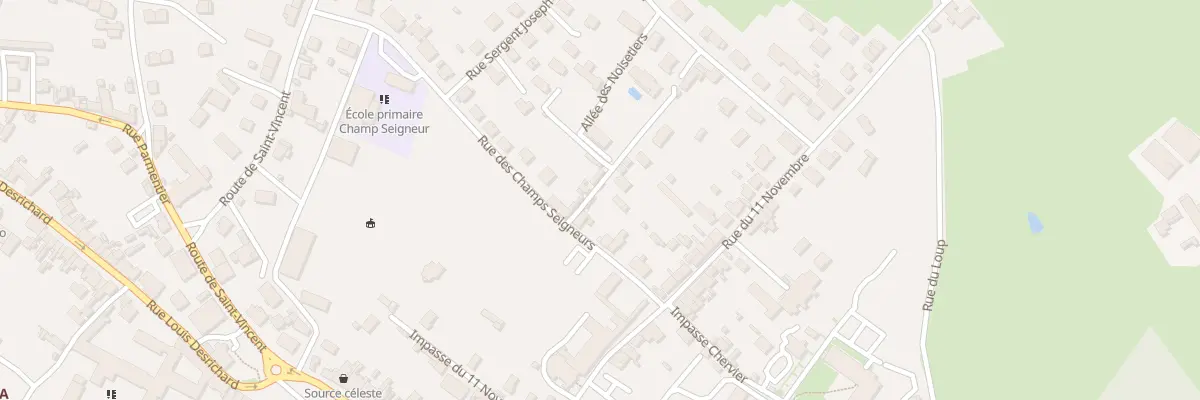 Plan du 2 Imp des Champs Seigneurs à Paray-le-Monial