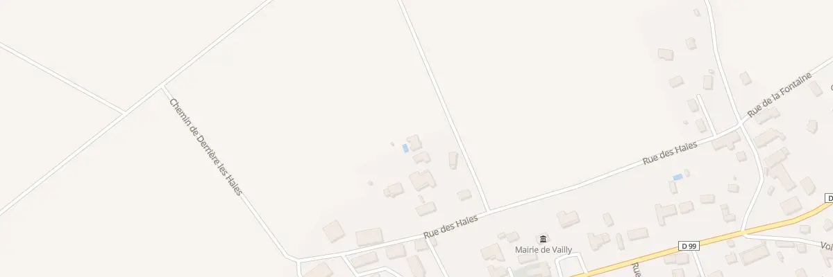 Plan du 5 Le Véon à Vailly