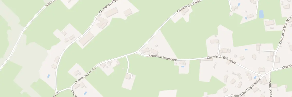 Plan du 408 Che du Belvédère à Saint-Nizier-sous-Charlieu