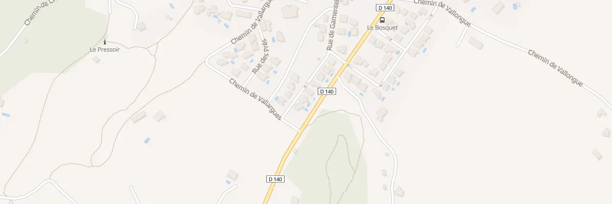 Plan du 219 Rue de Gamenteilles à Junas