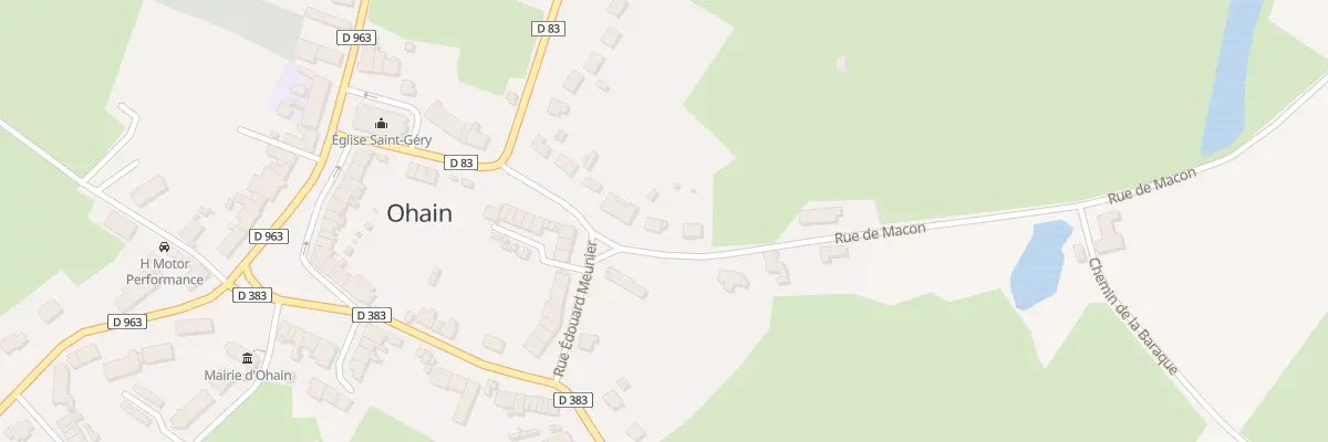 Plan du 1 Rue de Macon à Ohain