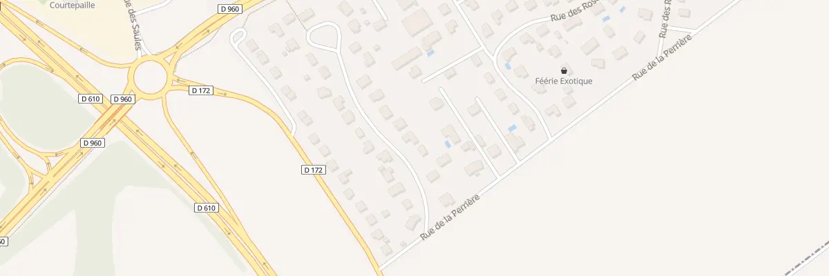 Plan du 8 Rue Jeanne d’Arc à Creney-près-Troyes