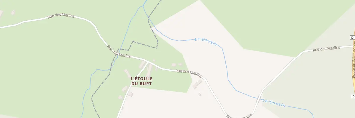 Plan du 5202A L’Etoule du Rupt à Champeau-en-Morvan